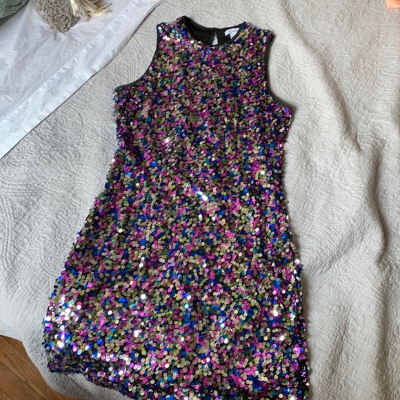 Nasty Gal Sequin Party Dress - Picture 1 of 4